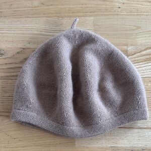 Quince Cashmere Knit in Tan one size